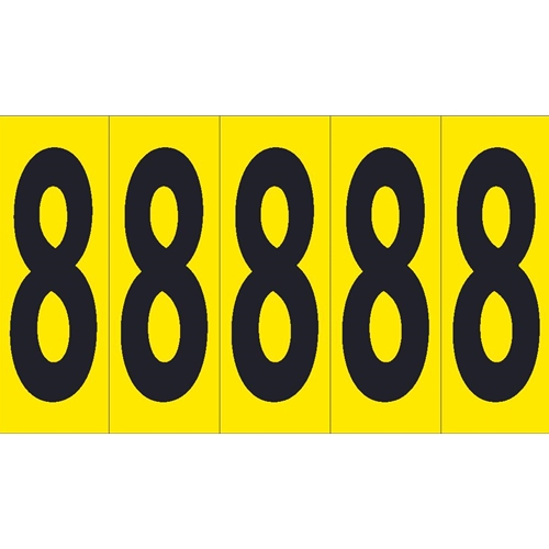 Self-Adhesive Numbers 4" (NPS78)