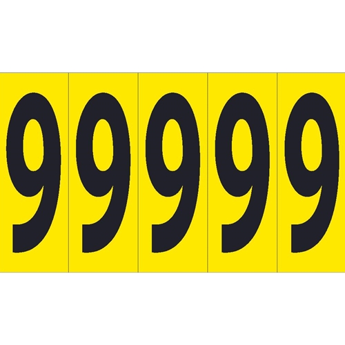 Self-Adhesive Numbers 4" (NPS79)