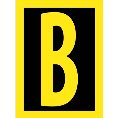Reflective Letters 1.5" A-Z (RL15B)