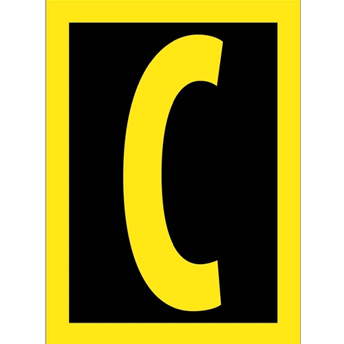 Reflective Letters 1.5" A-Z (RL15C)