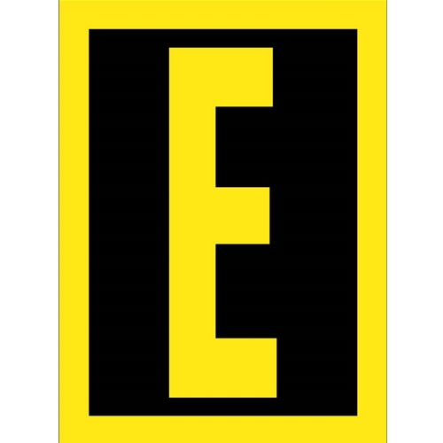 Reflective Letters 1.5" A-Z (RL15E)