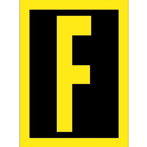 Reflective Letters 1.5" A-Z (RL15F)