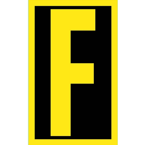 Reflective Letters 2.5" A-Z (RL25F)