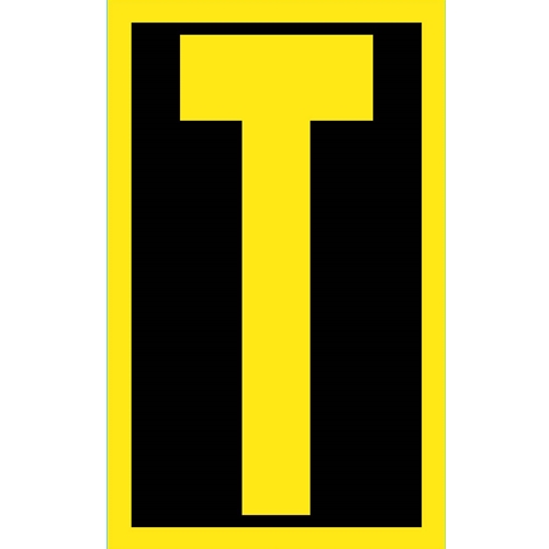 Reflective Letters 2.5" A-Z (RL25T)