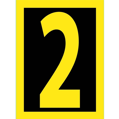 Reflective Numbers 1.5" 0-9 (RN152)