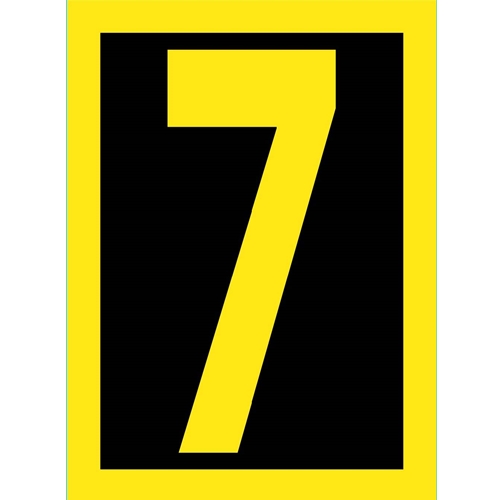 Reflective Numbers 1.5" 0-9 (RN157)