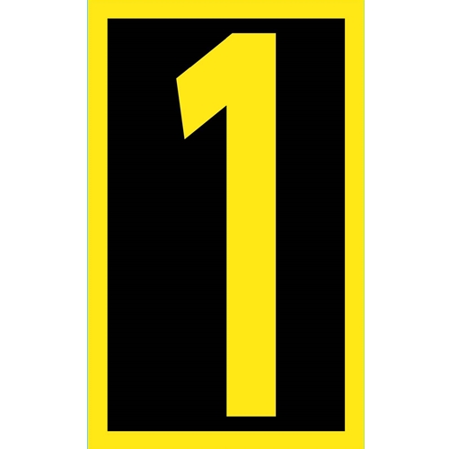 Reflective Numbers 2.5" 0-9 (RN251)