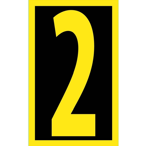 Reflective Numbers 2.5" 0-9 (RN252)