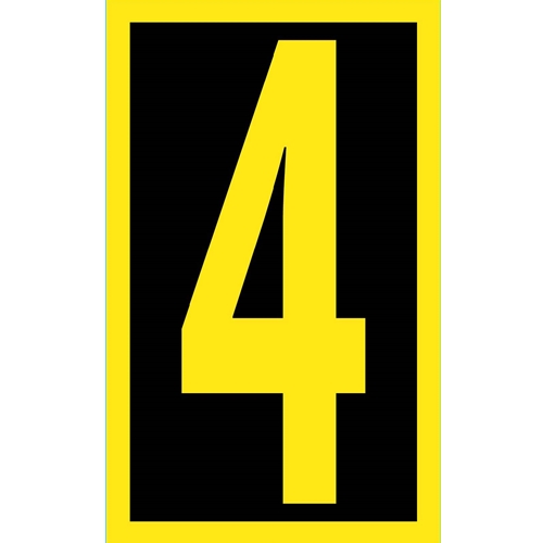 Reflective Numbers 2.5" 0-9 (RN254)