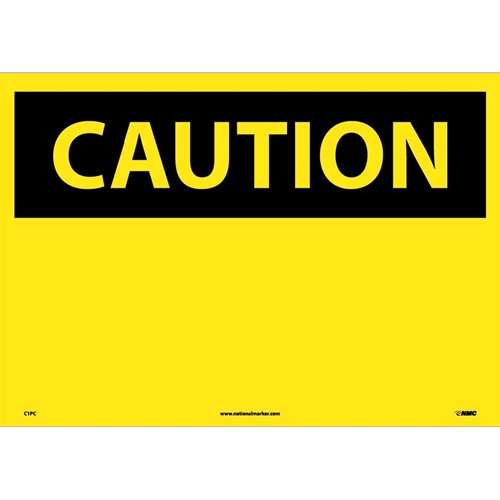 Large Format Caution Sign (C1PC)