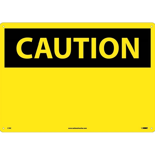 Large Format Caution Sign (C1RC)