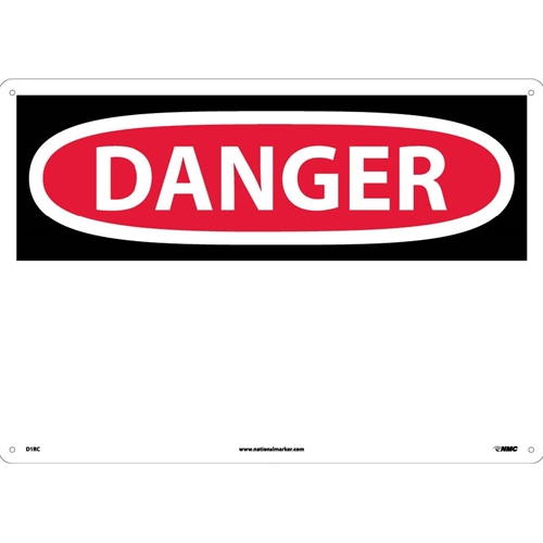 Large Format Danger Sign (D1RC)