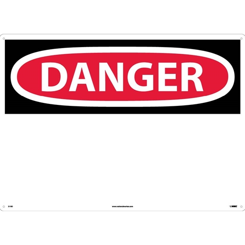 Large Format Danger Sign (D1RD)