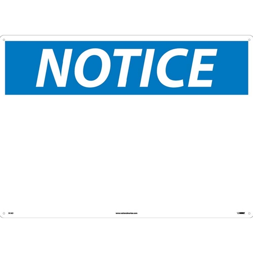 Large Format Notice Sign (N1AD)