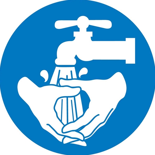 Wash Hands Iso Label (ISO217AP)