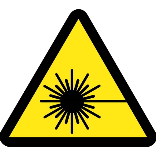 Laser Hazard Iso Label (ISO268AP)
