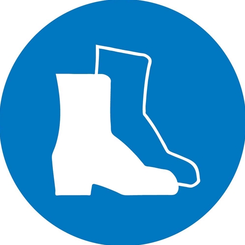 Wear Foot Protection Iso Label (ISO406AP)