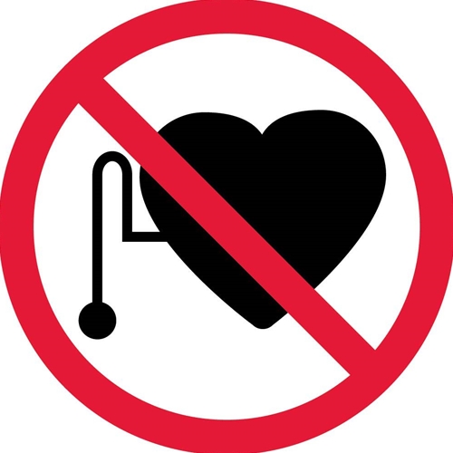 No Pacemakers Iso Label (ISO426AP)