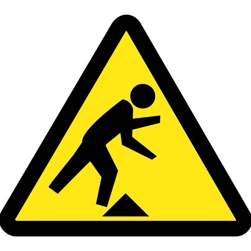 Tripping Hazard Iso Label (ISO437AP)