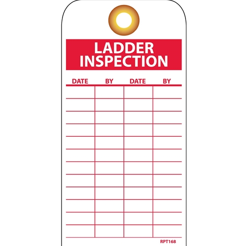 Ladder Inspection Tag (RPT168G)