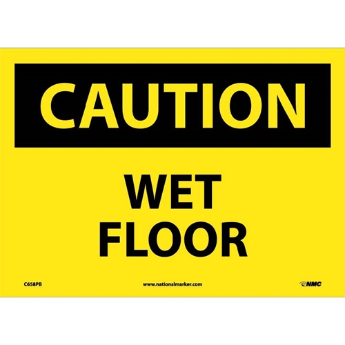 Caution Wet Floor Sign (C658PB)