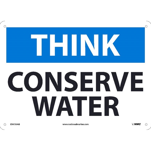 Conserve Water Sign (ENV30AB)