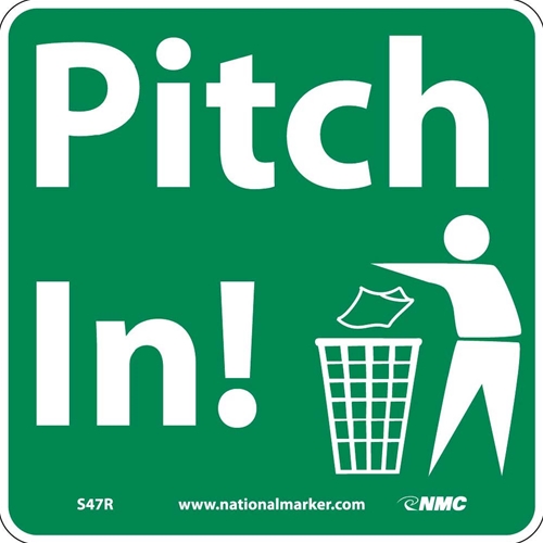 Pitch In Sign (S47R)