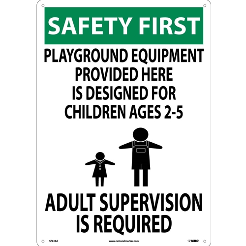 Safety First Adult Supervision Sign (SF61AC)