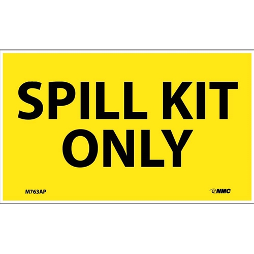 Spill Kit Only Hazmat Label (M763AP)