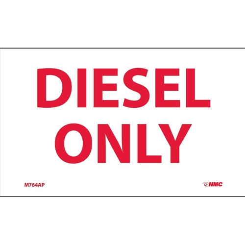 Diesel Only Hazmat Label (M764AP)
