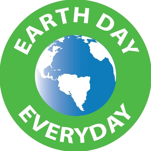 Earth Day Every Day Hard Hat Emblem (HH104)