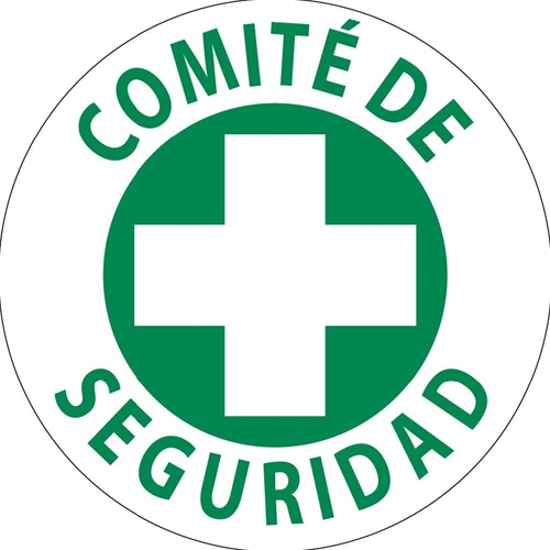 Comité De Serguridad Hard Hat Emblem (HH37)