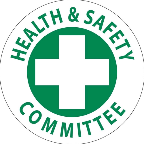 Health & Safety Committee Hard Hat Emblem (HH46)