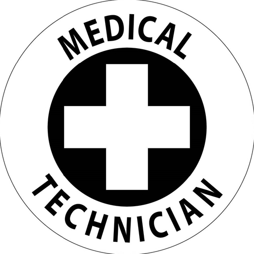 Medical Technician Hard Hat Emblem (HH49)