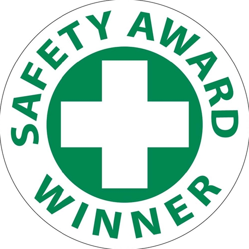 Safety Award Winner Hard Hat Emblem (HH53)