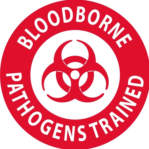 Blood Borne Pathogens Trained Label (HH64R)