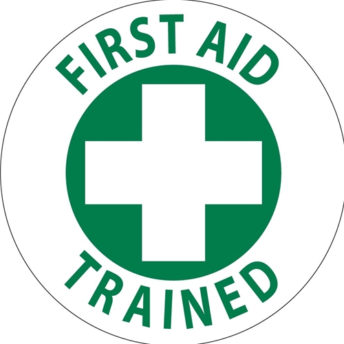 First Aid Trained Hard Hat Emblem (HH73R)