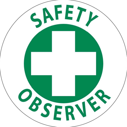 Safety Observer Hard Hat Emblem (HH78)