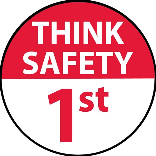 Think Safety 1St Hard Hat Emblem (HH89)