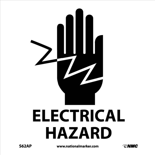 Electrical Hazard Label (S62AP)