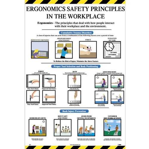 Ergonomics Safety Principles Poster (ESP1)