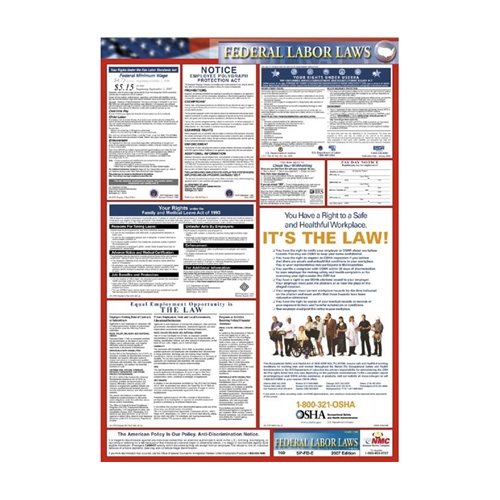 Federal Spanish Labor Law Poster (LLPFS)
