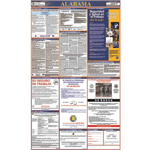 Spanish Labor Law Posters (LLPS-AL)