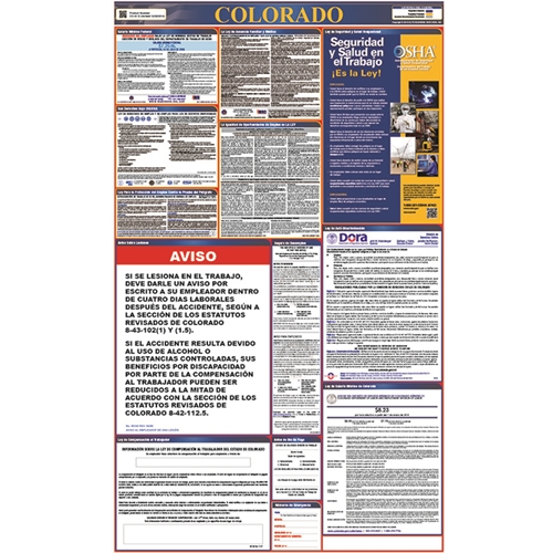 Spanish Labor Law Posters (LLPS-CO)