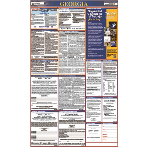 Spanish Labor Law Posters (LLPS-GA)