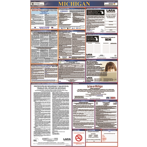 Spanish Labor Law Posters (LLPS-MI)