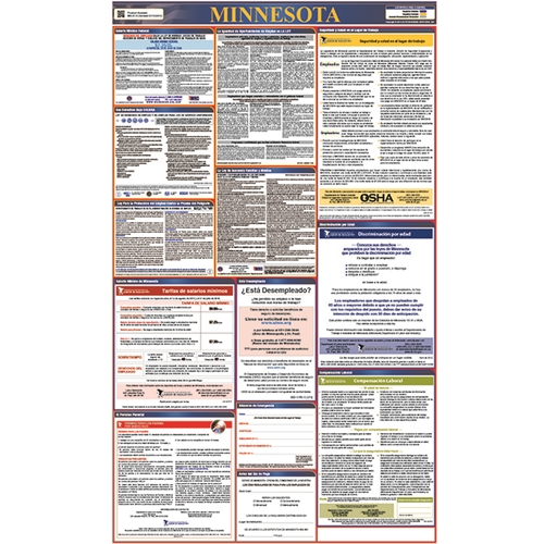 Spanish Labor Law Posters (llps-mn)