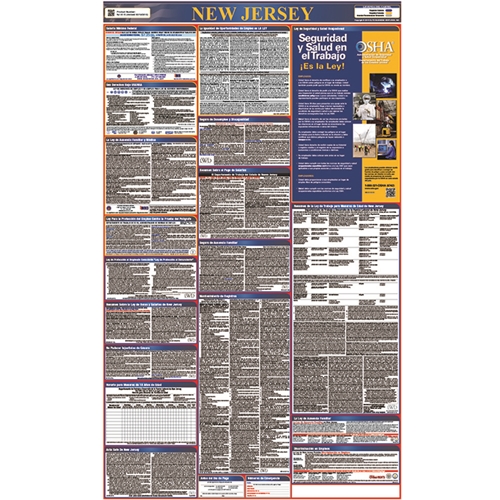 Spanish Labor Law Posters (LLPS-NJ)