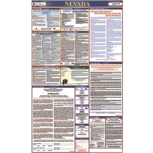 Spanish Labor Law Posters (LLPS-NV)