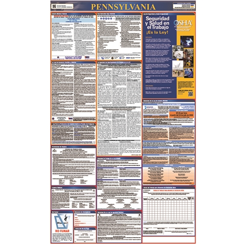 Spanish Labor Law Posters (LLPS-PA)